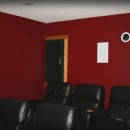 Flush Rack and Projector