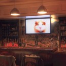 Bar with Drop TV
